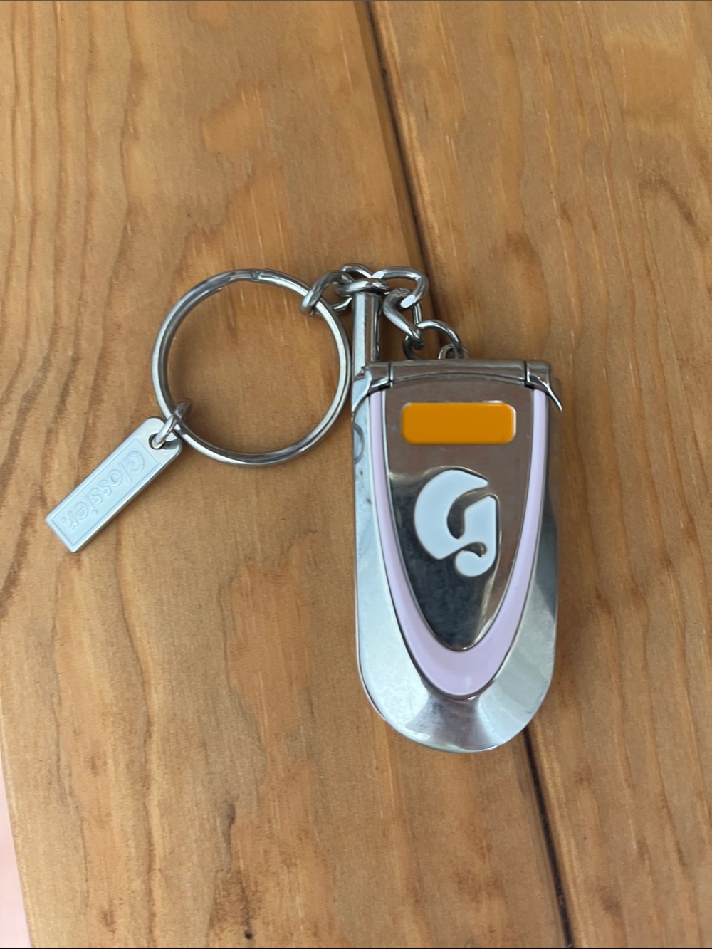 Glossier key ring